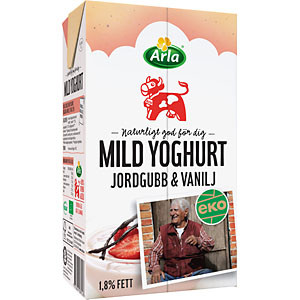 ArlaYoghurtVaniljJordgubb